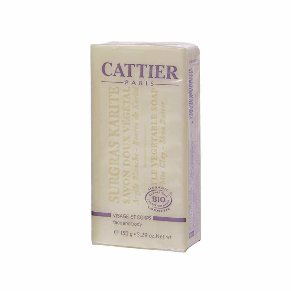 Cattier Savon Doux Vegetal Surgras Karite Bio 150g