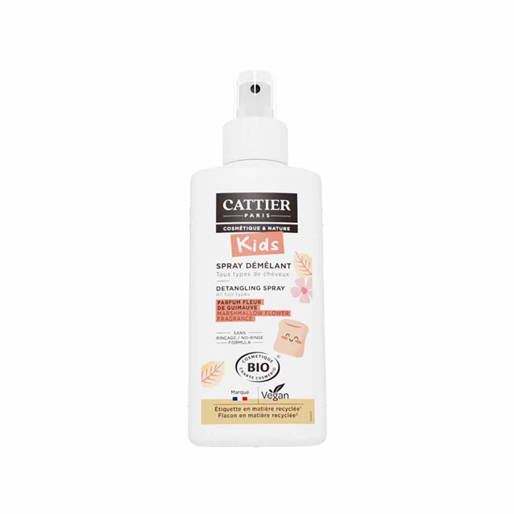 Cattier Spray démêlant Parfum Fleur de guimauve 200ml