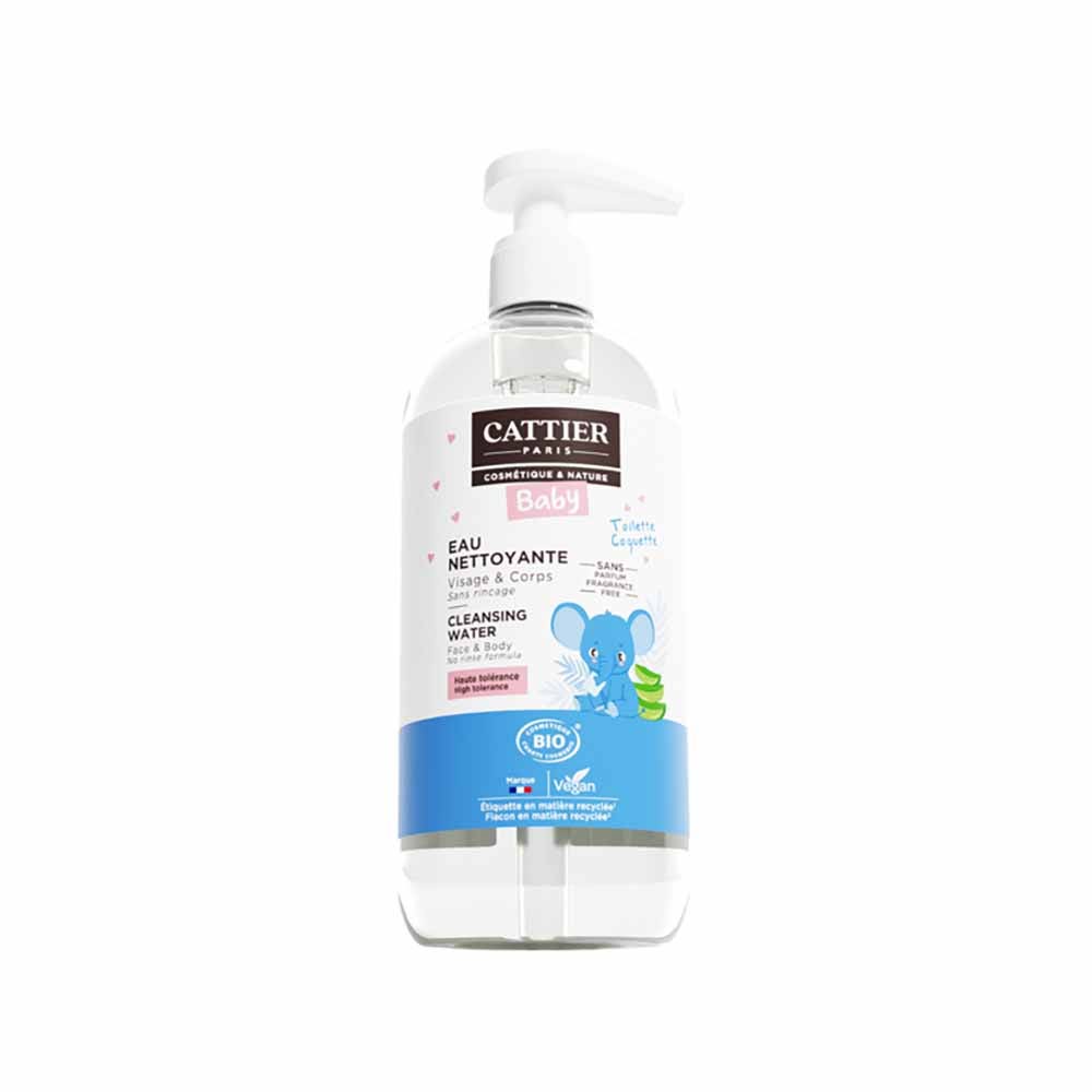 Cattier Baby Eau Nettoyante Micellaire Bio 500ml