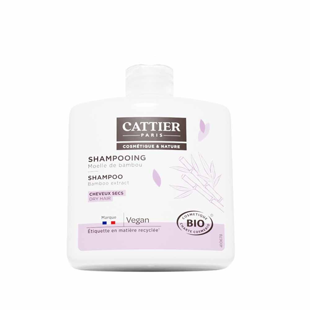 Cattier Shampooing Cheveux Secs Moelle De Bambou Bio 250ml