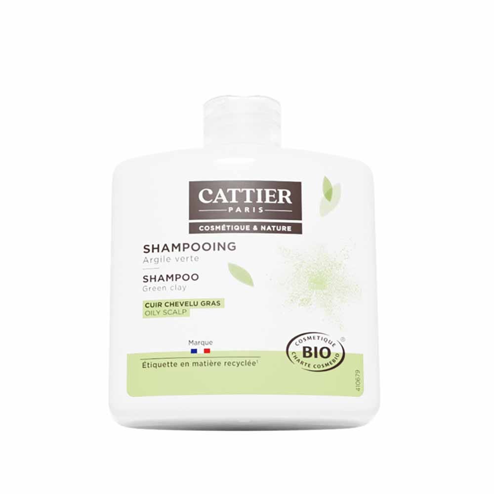 Cattier Cuir Chevelu Gras Argile Verte Bio 250 ml
