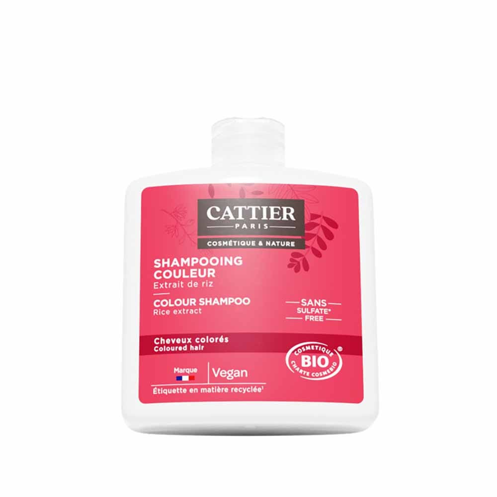 Cattier Shampooing Couleur Pour Cheveux Colores Bio 250ml