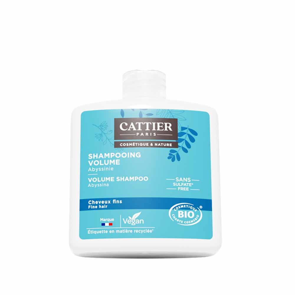 Cattier Shampooing Volume Cheveux Fins Bio 250ml