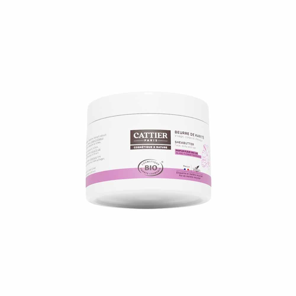 Cattier Beurre De Karite Fleurs Des Iles Bio 100g