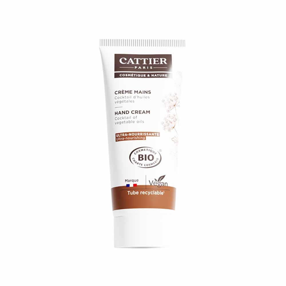 Cattier Creme Mains Ultra Nourrissante Bio 75 ml
