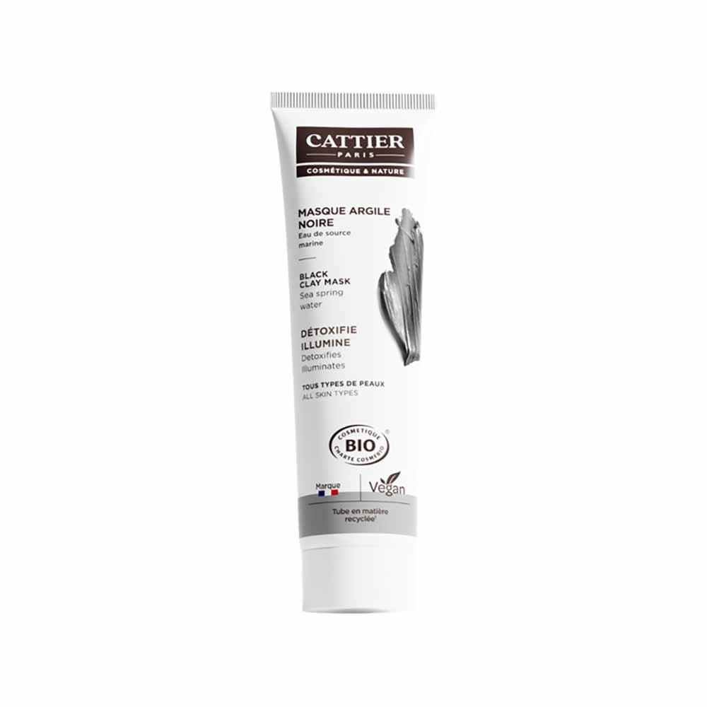 Cattier Argile Masque Noire Bio 100ml