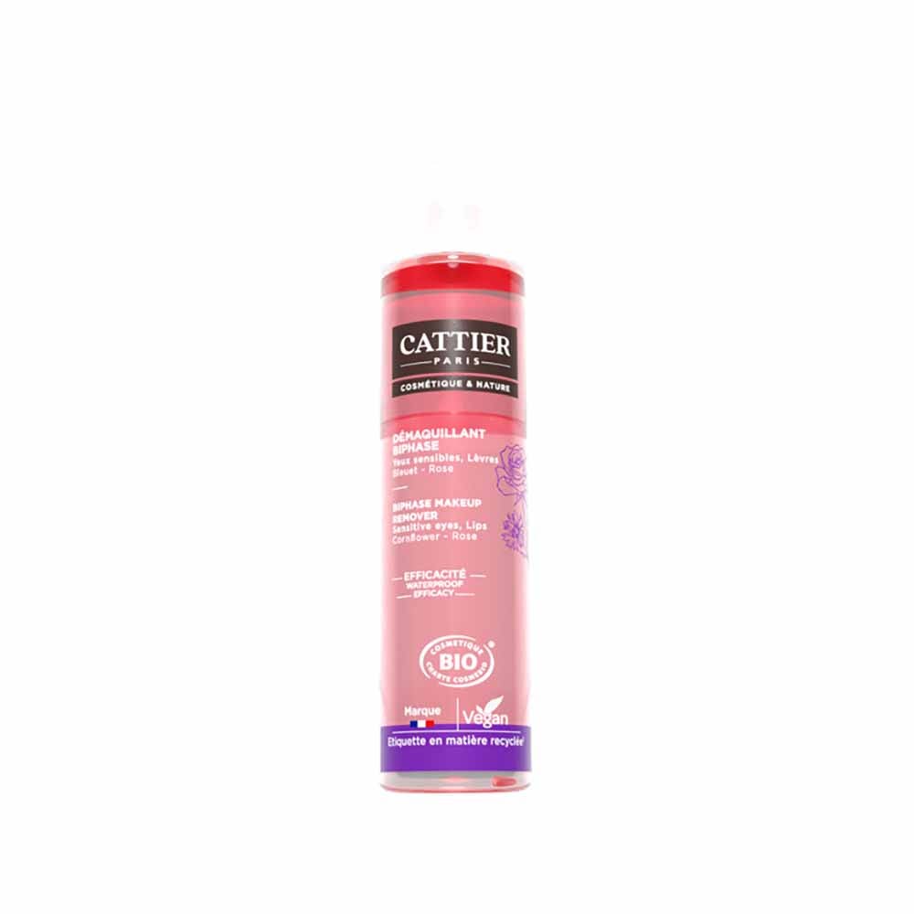 Cattier Symphonie Vegetale Demaquillant Biphase Yeux Et Levres Bio 150ml