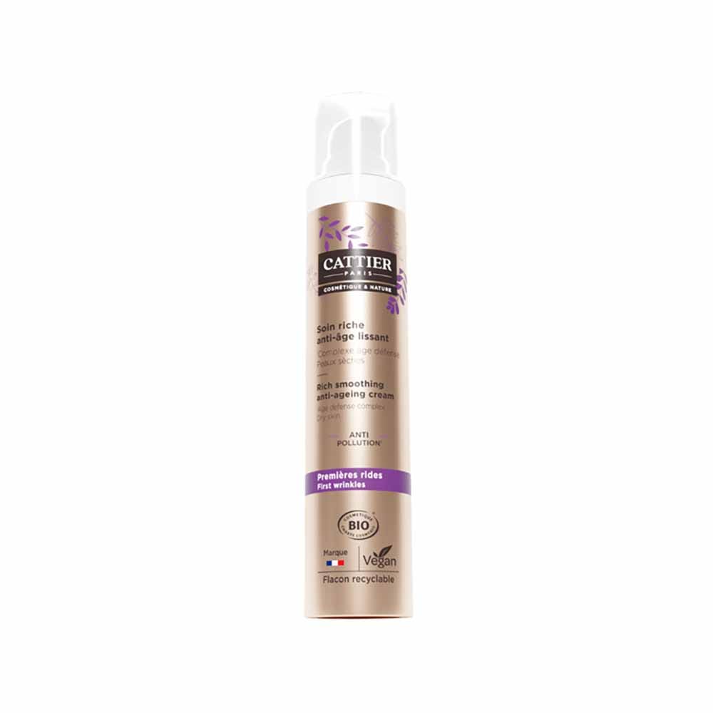 Cattier Anti-Age Soin Riche Lissant Peaux Seches Bio Nectar Eternel 50ml