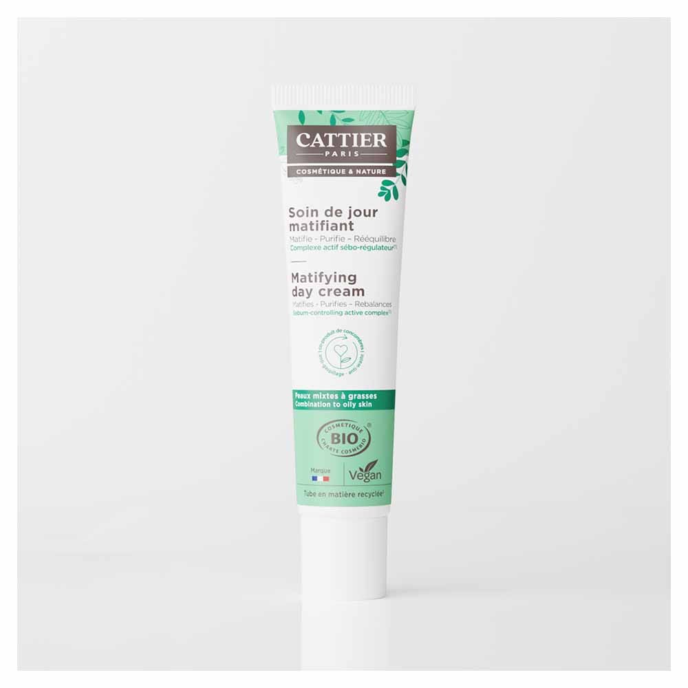 Cattier Dermo Soin de Jour Matifiant Peaux mixtes à grasses 40ml
