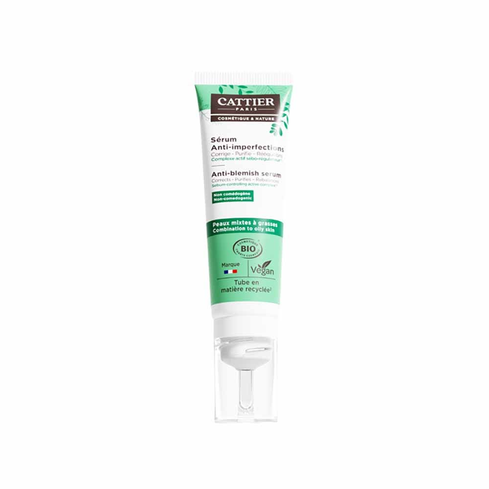 Cattier Dermo Sérum Anti-imperfections Peaux mixtes à grasses 30ml