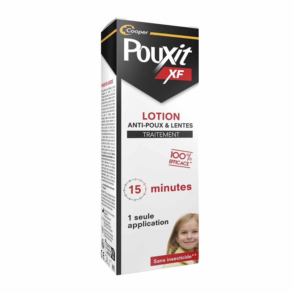 Traitement anti poux et lentes 100ml XF Pouxit