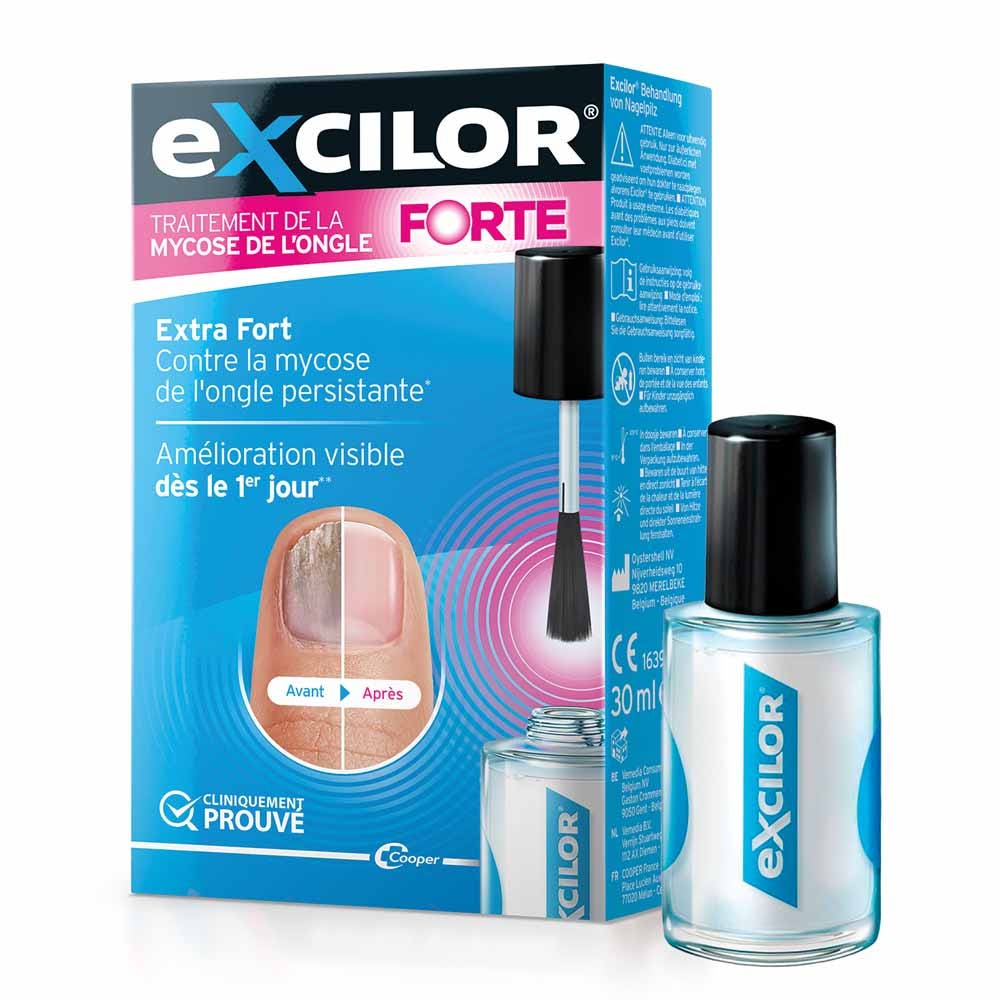 Excilor Traitement de la mycose de l'ongle Forte 30ml