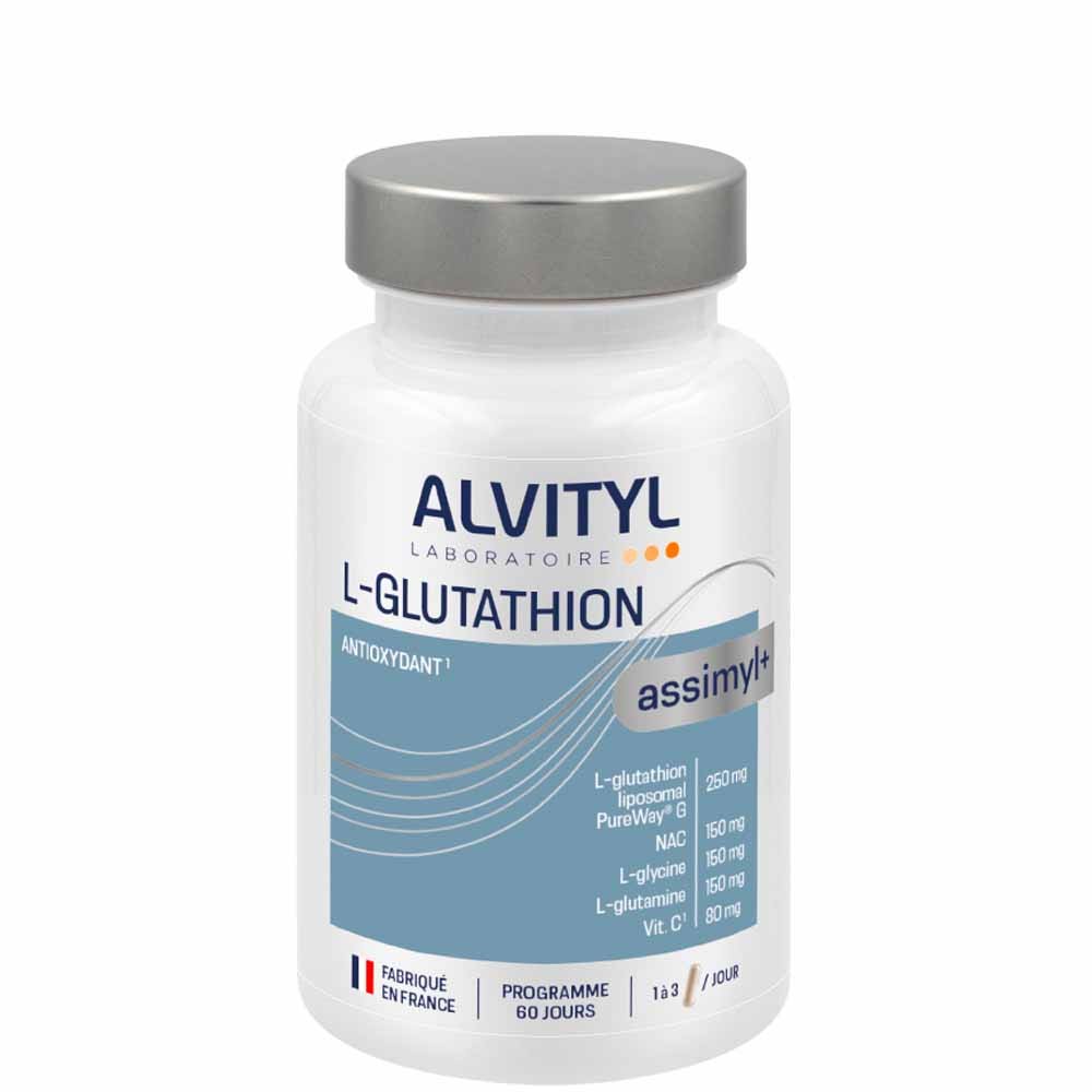 Alvityl Assimyl+ L-glutathion Protection cellulaire 60 gélules