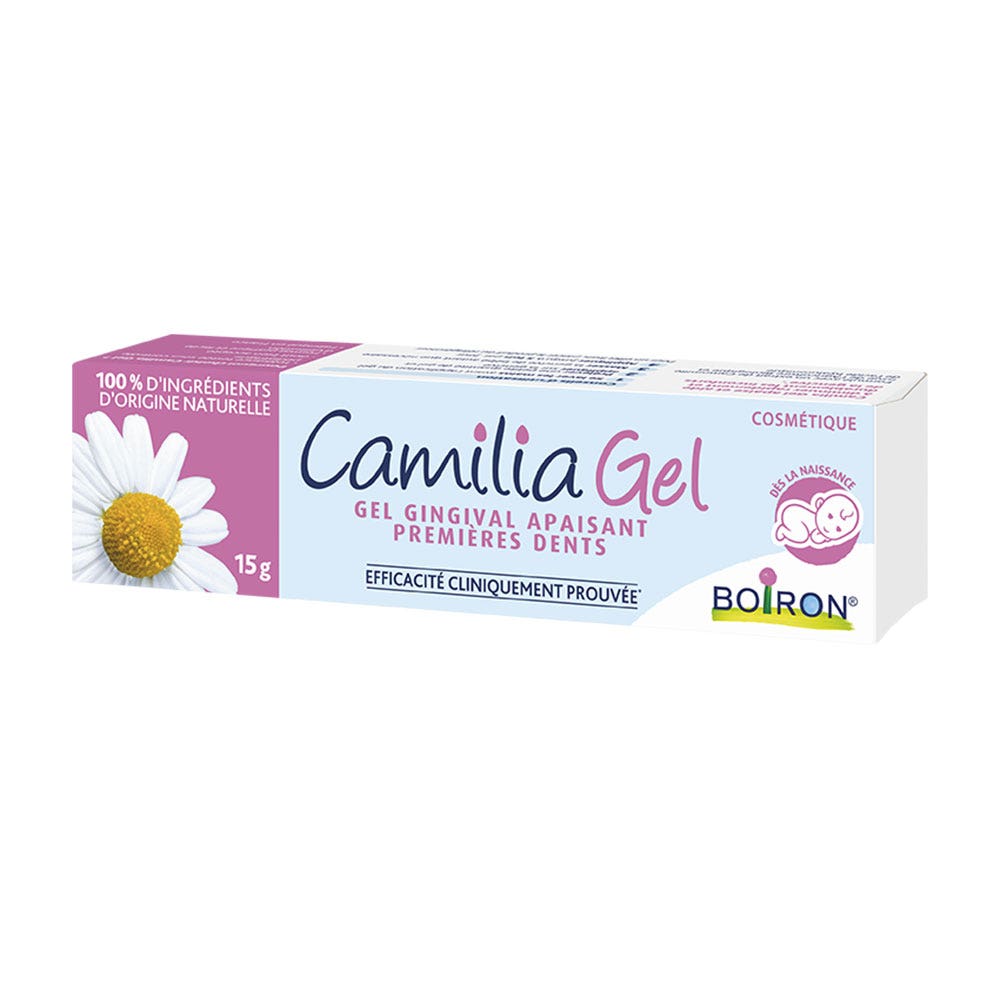 Boiron Camilia Gel Gingival Apaisant Premières Dents 15g