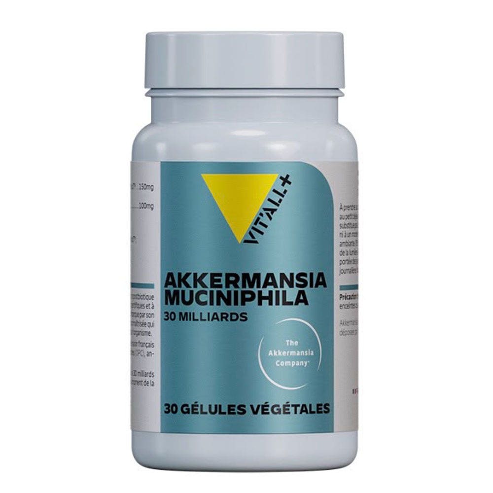Vit'All+ Akkermansia Muciniphila 30 Milliards 30 gélules végétales