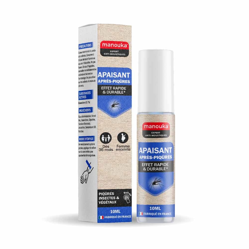 Manouka Anti-moustiques Roll-on Apaisant 10ml