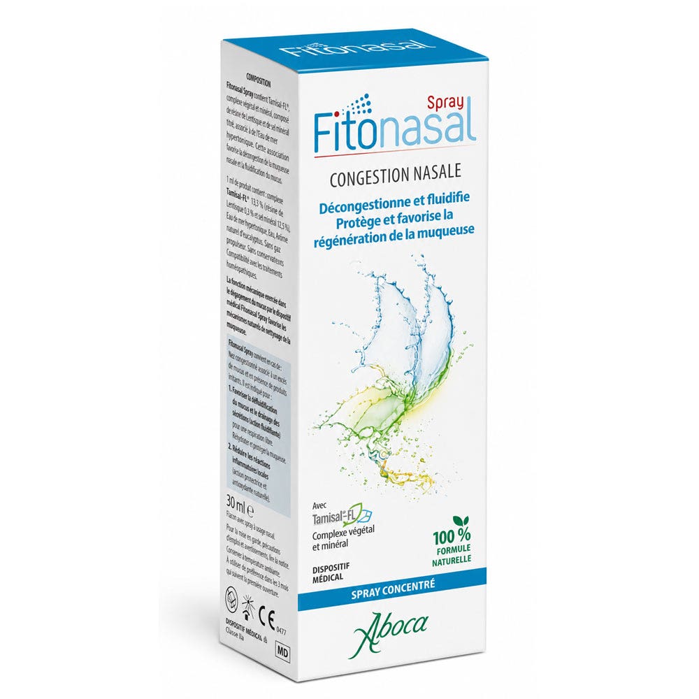 Aboca ORL Fitonasal Spray Concentré Rhume & Allergie 30ml