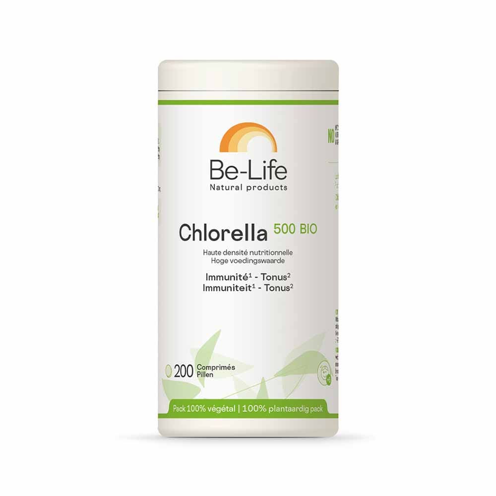Be-Life Chlorella 500 Bio 200 comprimés