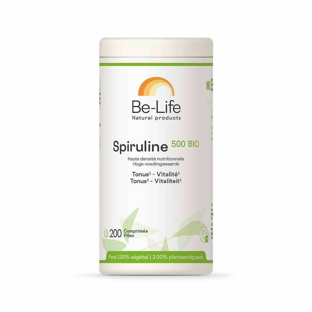 Be-Life Spiruline 500 Bio 200 comprimés