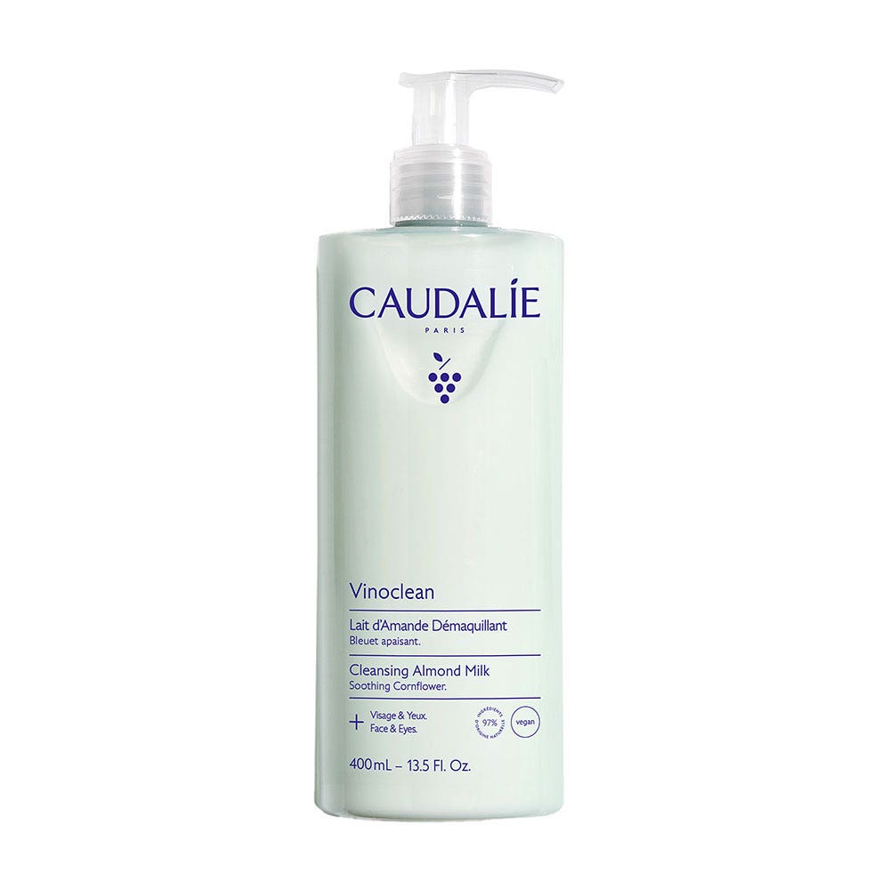 Caudalie Vinoclean Lait d'Amande Démaquillant Visage Et Yeux 400ml
