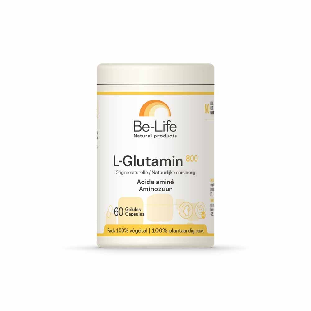 Be-Life L-glutamin 800 Acide Amine 60 gélules