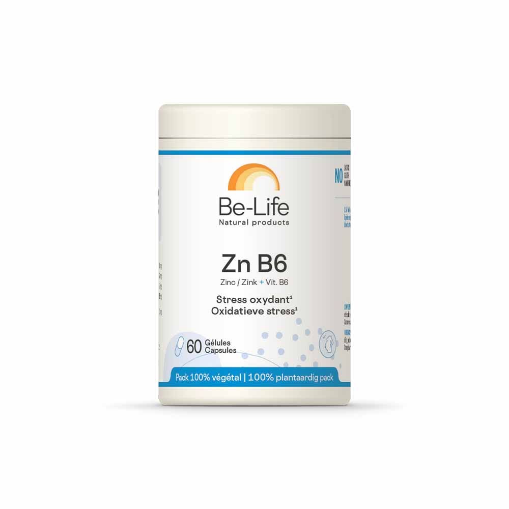 Be-Life Zn B6 60 gélules