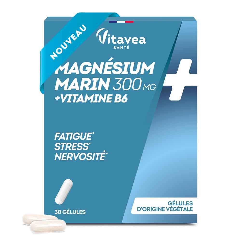 Vitavea Santé Magnésium Marin + Vitamine B6 30 gélules