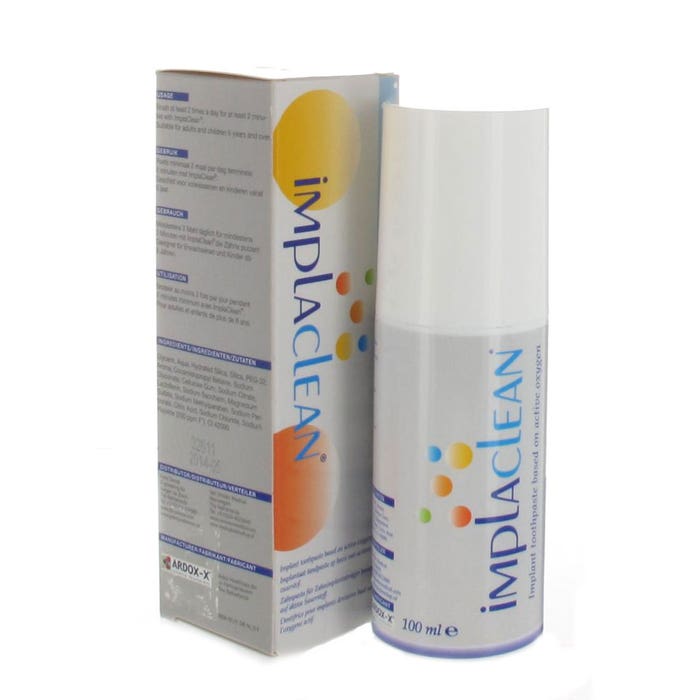 IMPLACLEAN DENTIFRICE POUR IMPLANTS DENTAIRES 100 ML