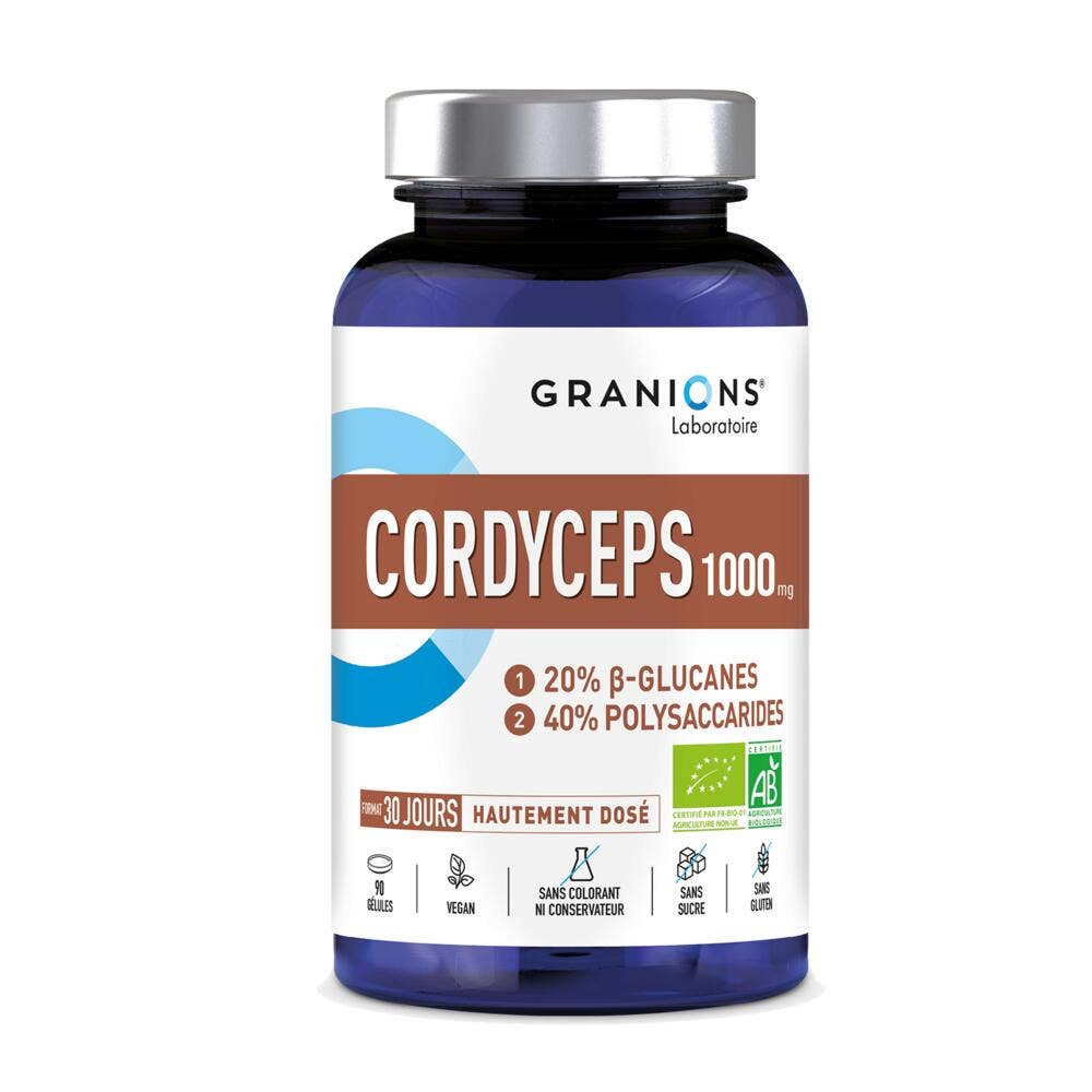 Granions Cordyceps Bio 1000 Mg 90 gélules
