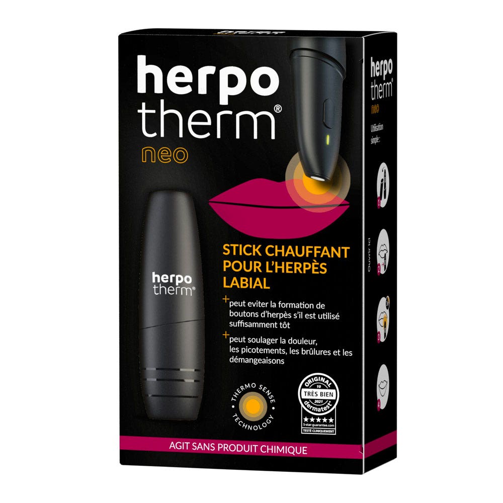 Arkomedica Herpotherm Neo Stick Chauffant pour l'Herpès Labial