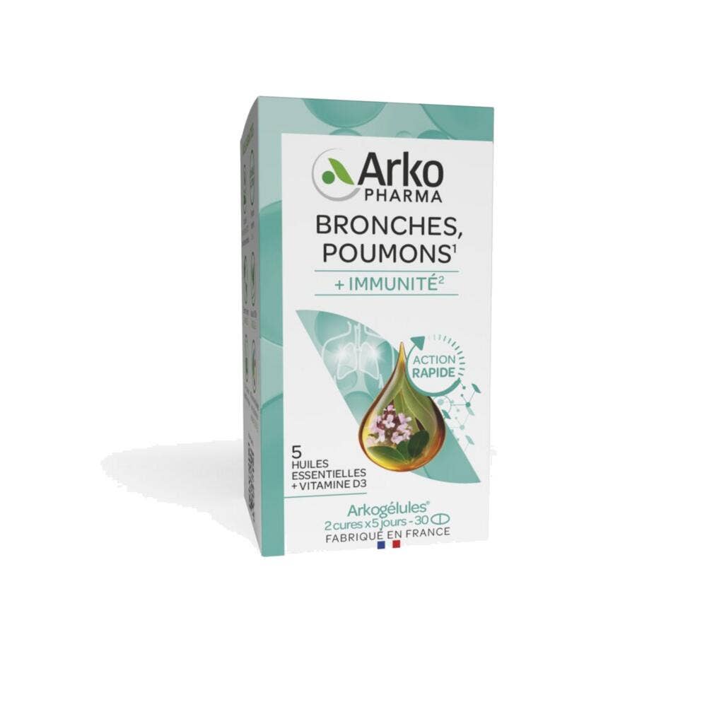 Arkopharma Arkogélules Bronches 30 gélules