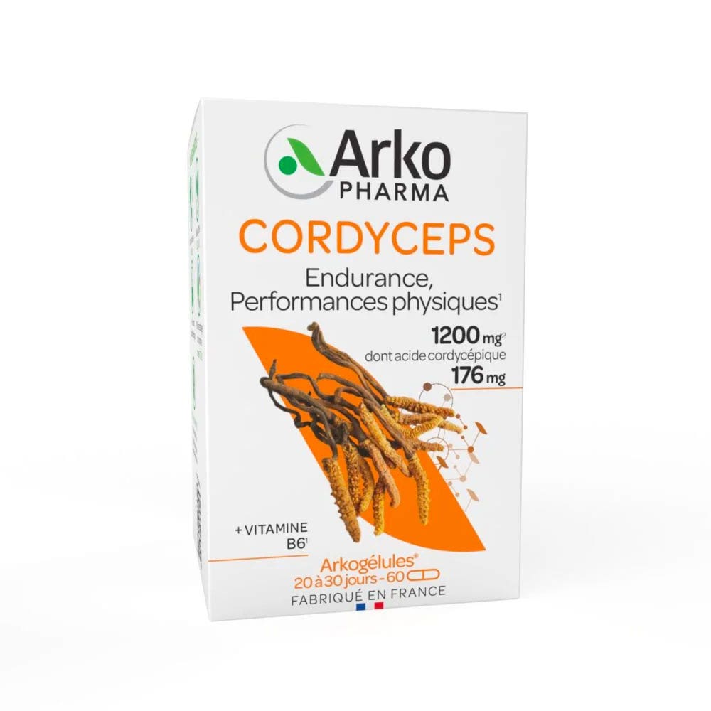 Arkopharma Arkogélules Cordyceps 60 gélules