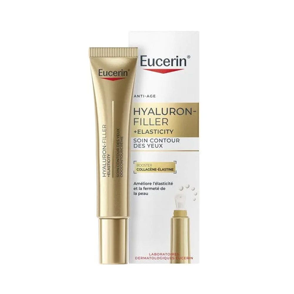 Eucerin Hyaluron-Filler + Elasticity Soin Contour des Yeux SPF20 Peaux Matures 15ml