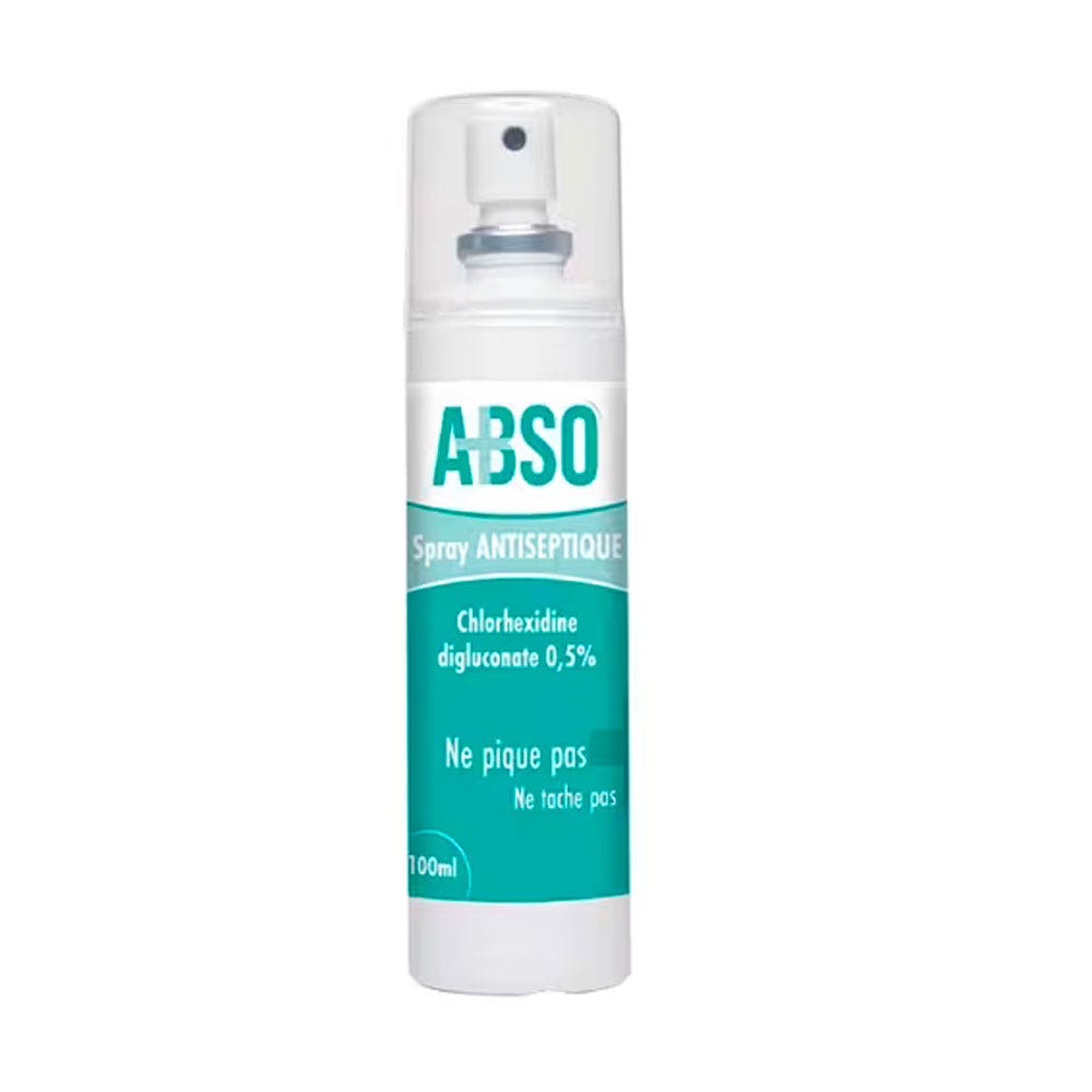 Marque Verte Abso Chlorhexidine digluconate 0,5% spray antiseptique 100ml