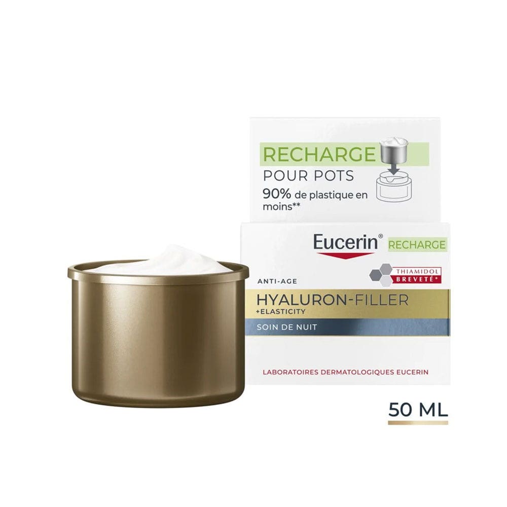Eucerin Hyaluron-Filler + Elasticity Recharge Soin de nuit 50ml