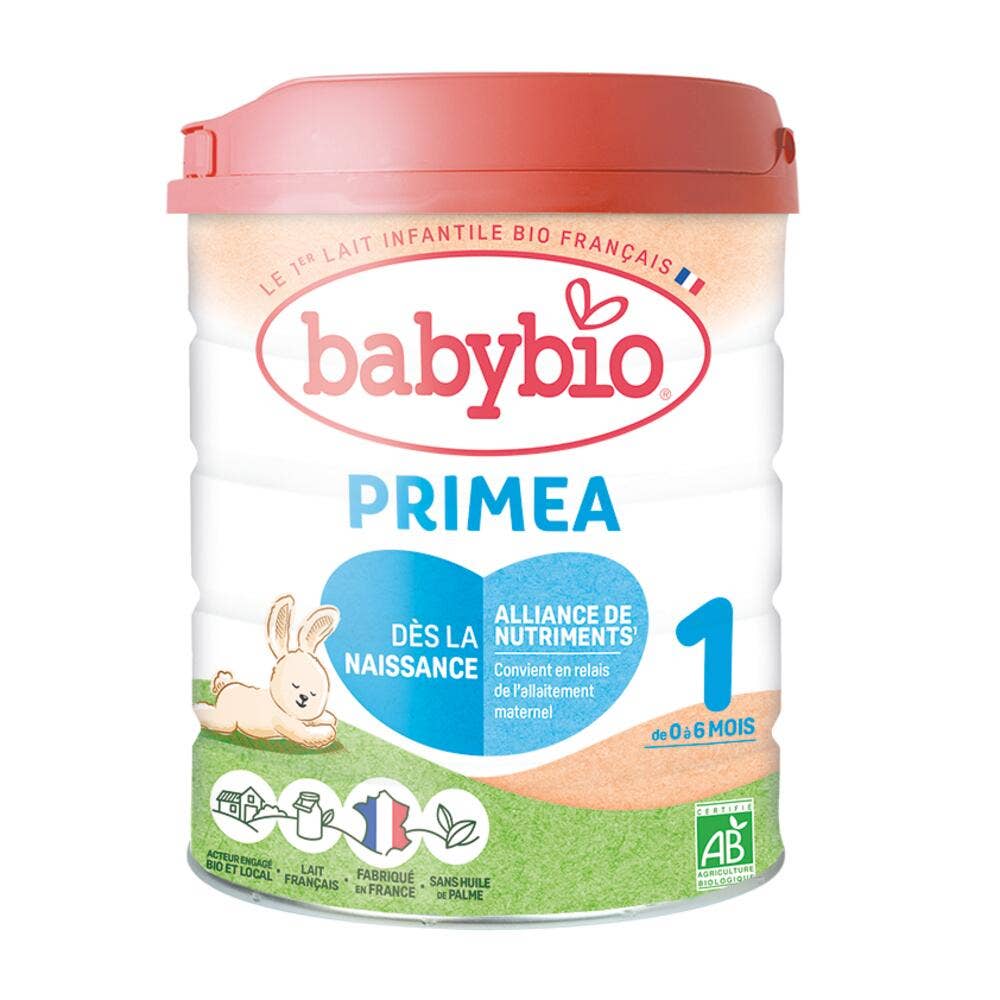 Babybio Laits Infantiles enPrimea 1 Poudre Bio De 0 à 6 mois 800g