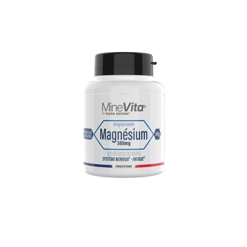 Flora Natura Minevita® Bisglycinate de Magnésium 120 gélules