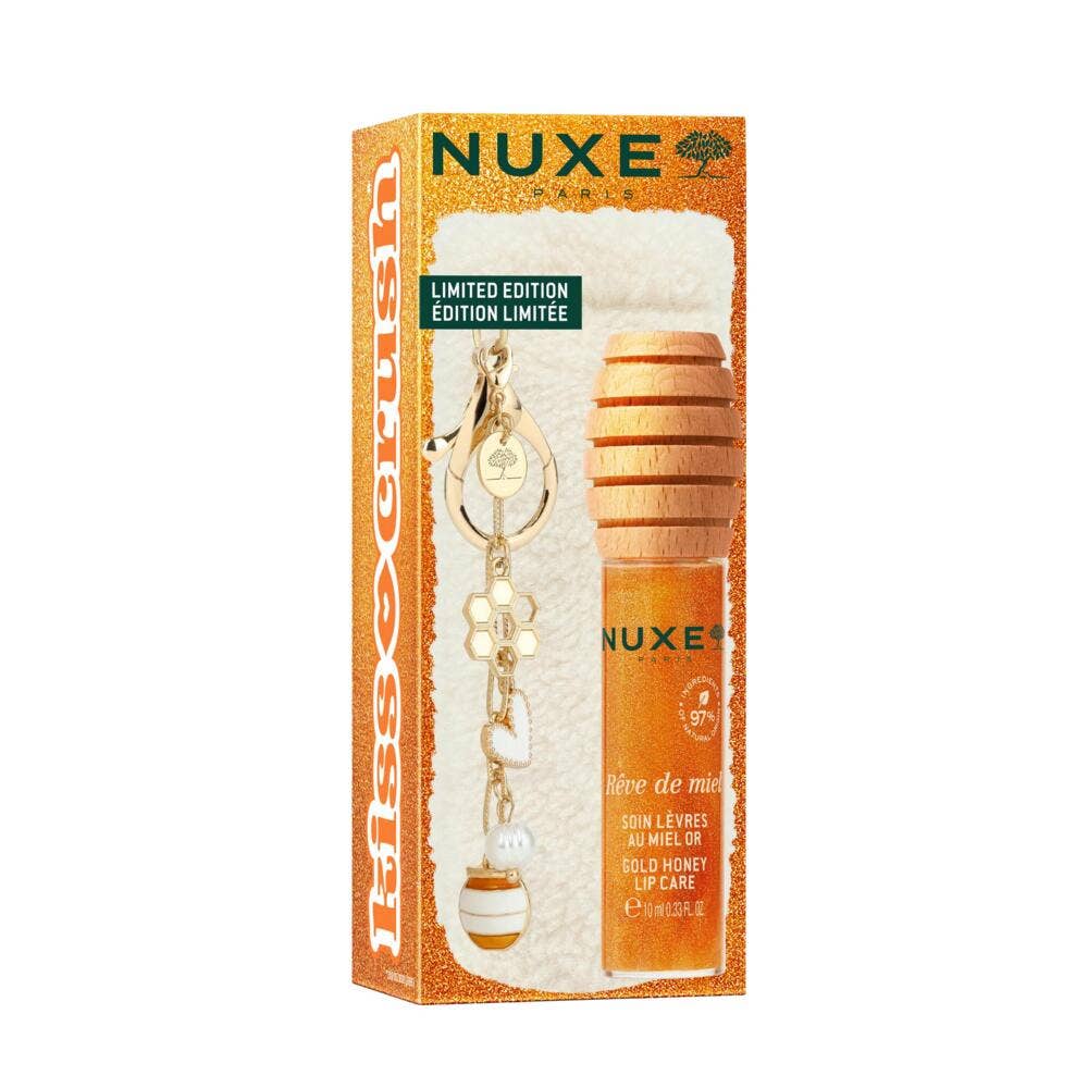 Nuxe Reve De Miel Soin Lèvres au Miel Or avec Etui et Charms 10ml