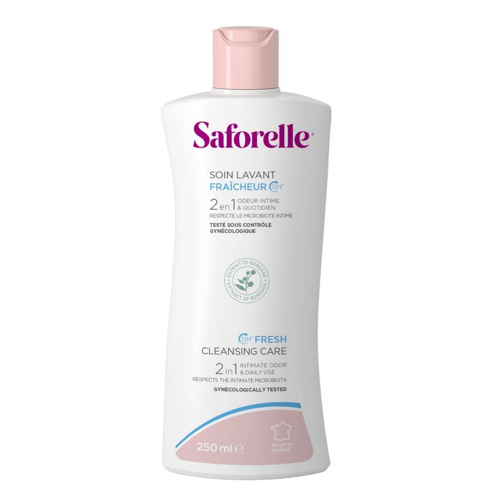 Saforelle Soin Lavant Fraicheur A La Bardane 250ml