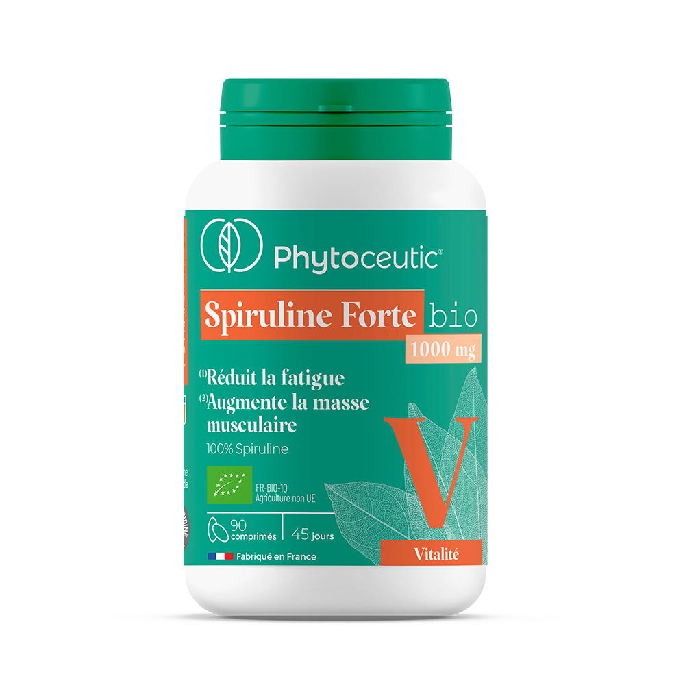 Phytoceutic Spiruline Forte Bio 90 Comprimes 1000mg