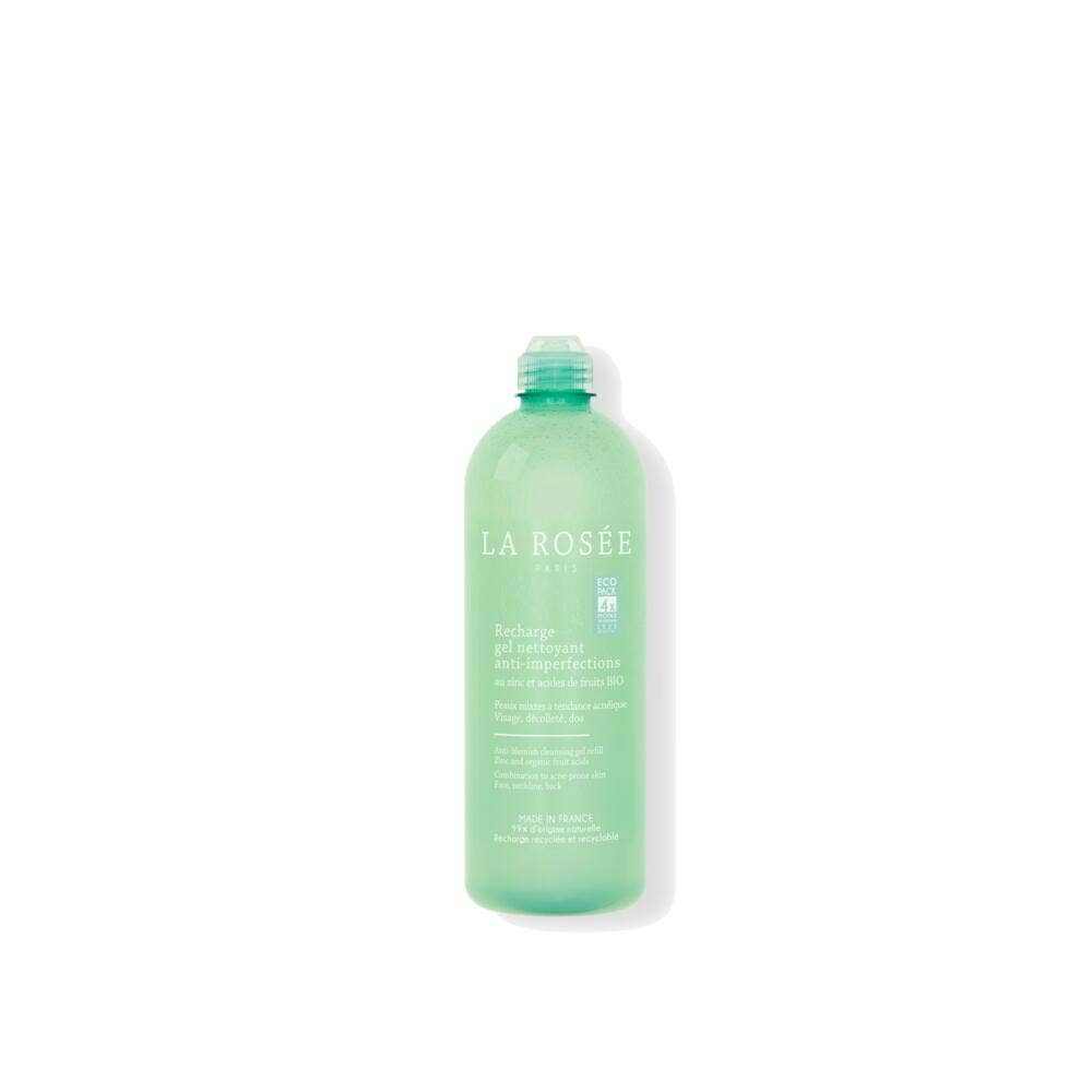 LA ROSÉE Recharge Gel Nettoyant Anti-imperfections BIO 400ml