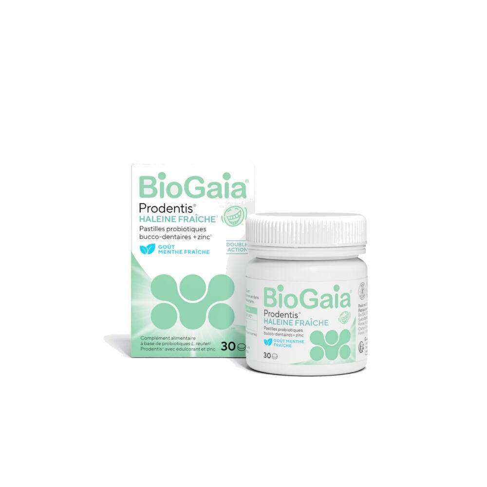 Biogaia Prodentis Haleine Fraîche 30 pastilles à sucer