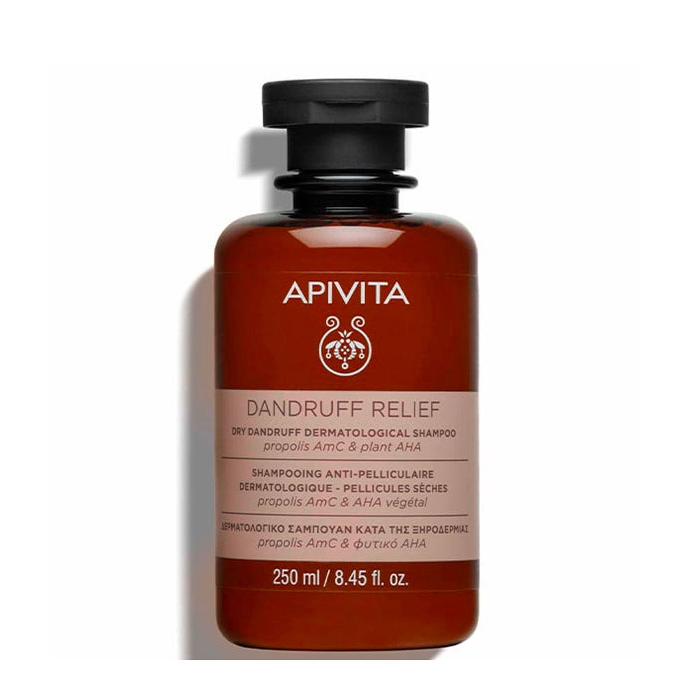 Shampoing Antipelliculaire 250ml Pellicules Sèches Apivita