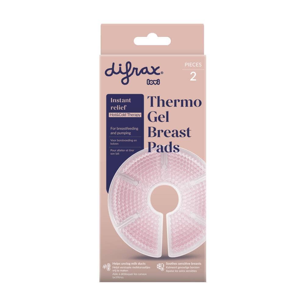 Difrax Compresses En Gel Rafraichissants x2
