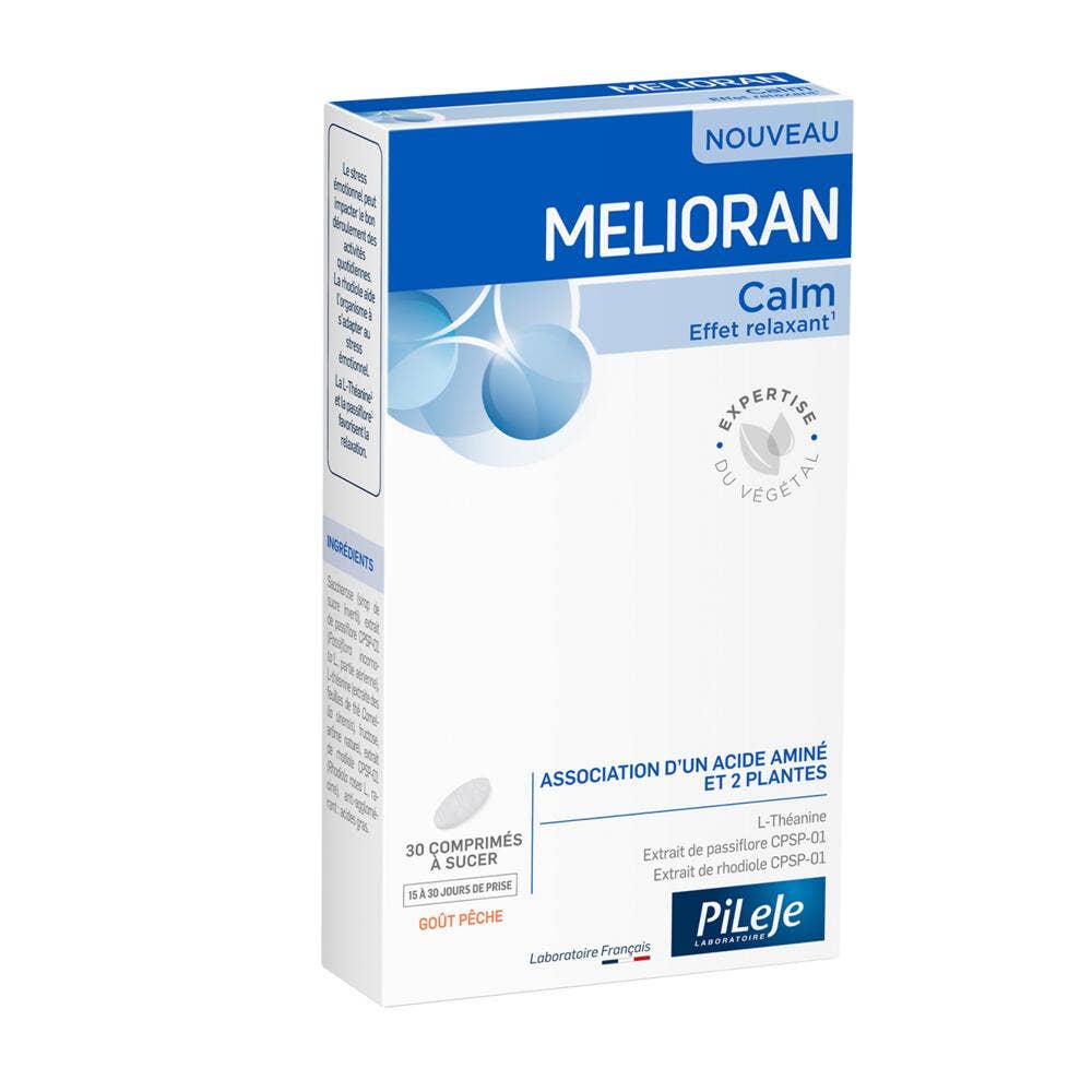 Pileje Melioran Calm 30 comprimés à sucer