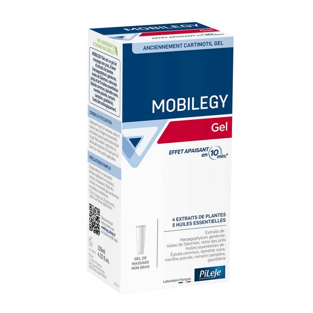 Pileje Mobilegy Gel Effet Apaisant 125ml