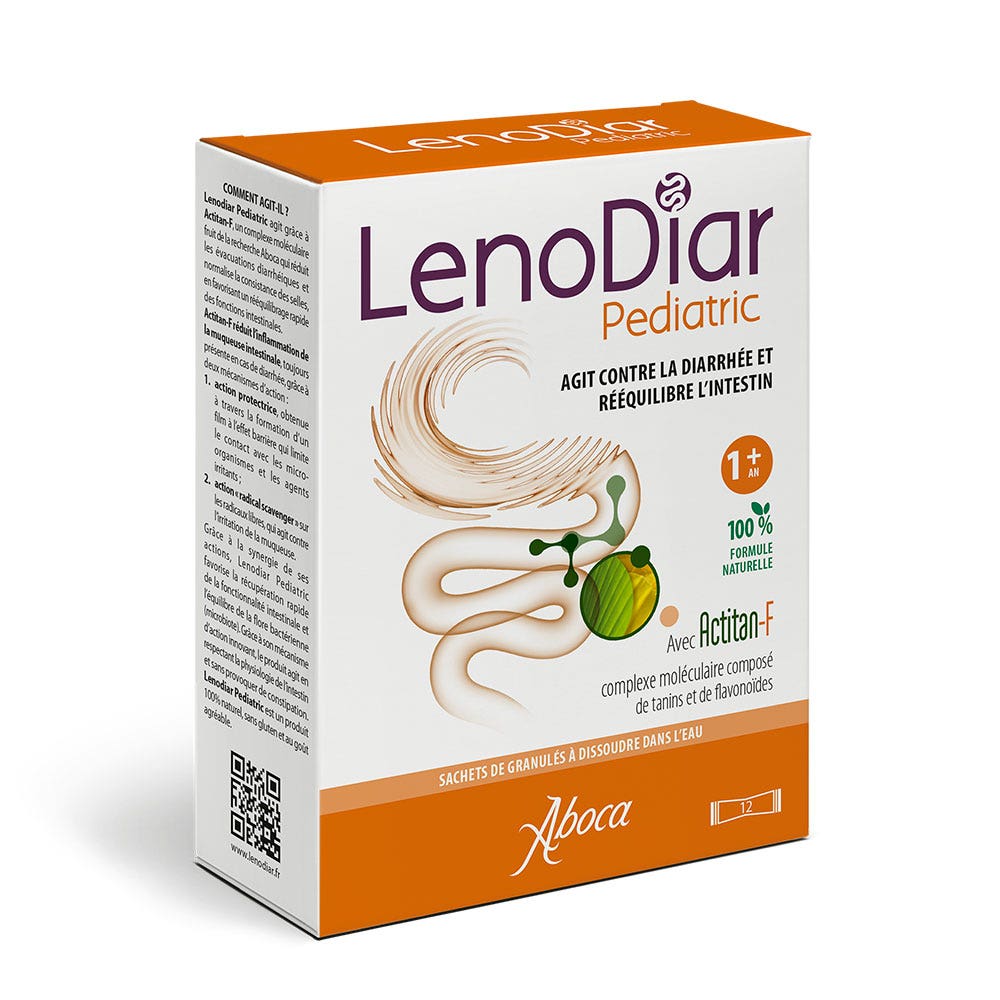 Aboca Gastro-intestinale Lenodiar Pediatrics 12 Sachets