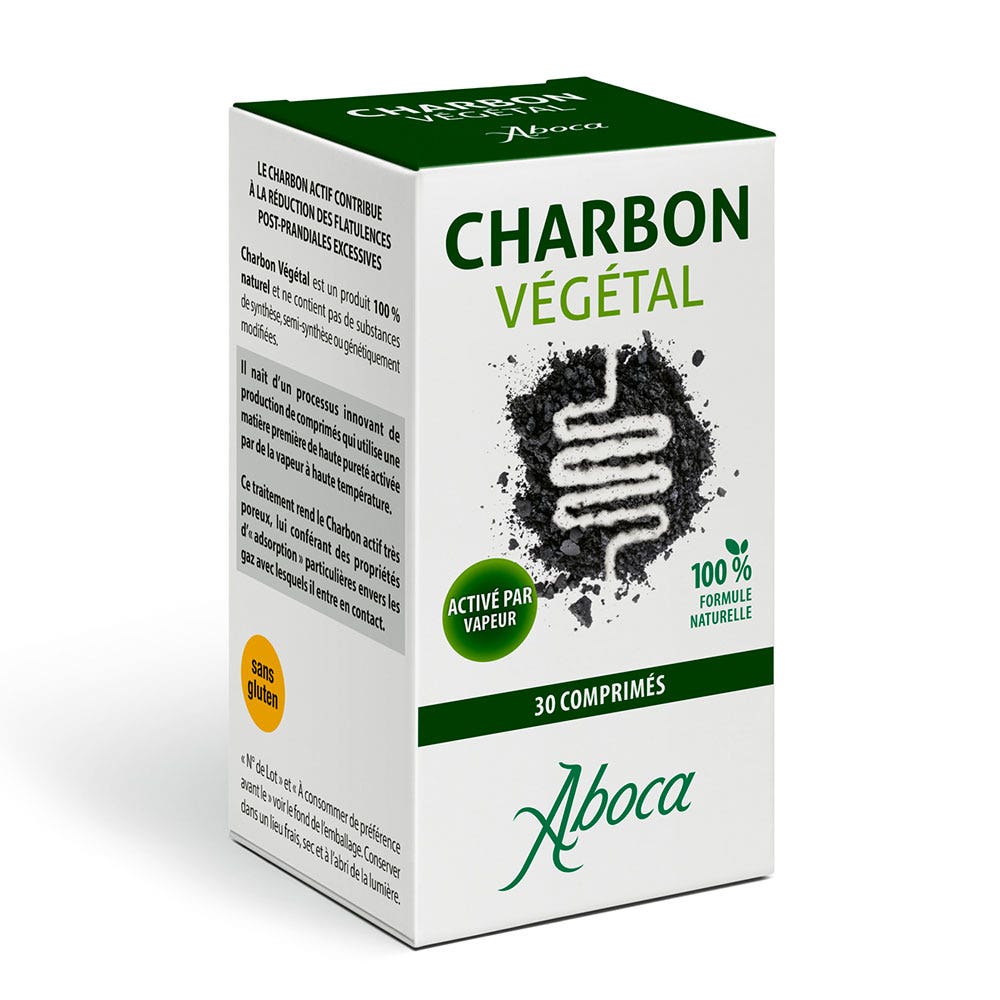 Aboca Charbon végétal 30 comprimés