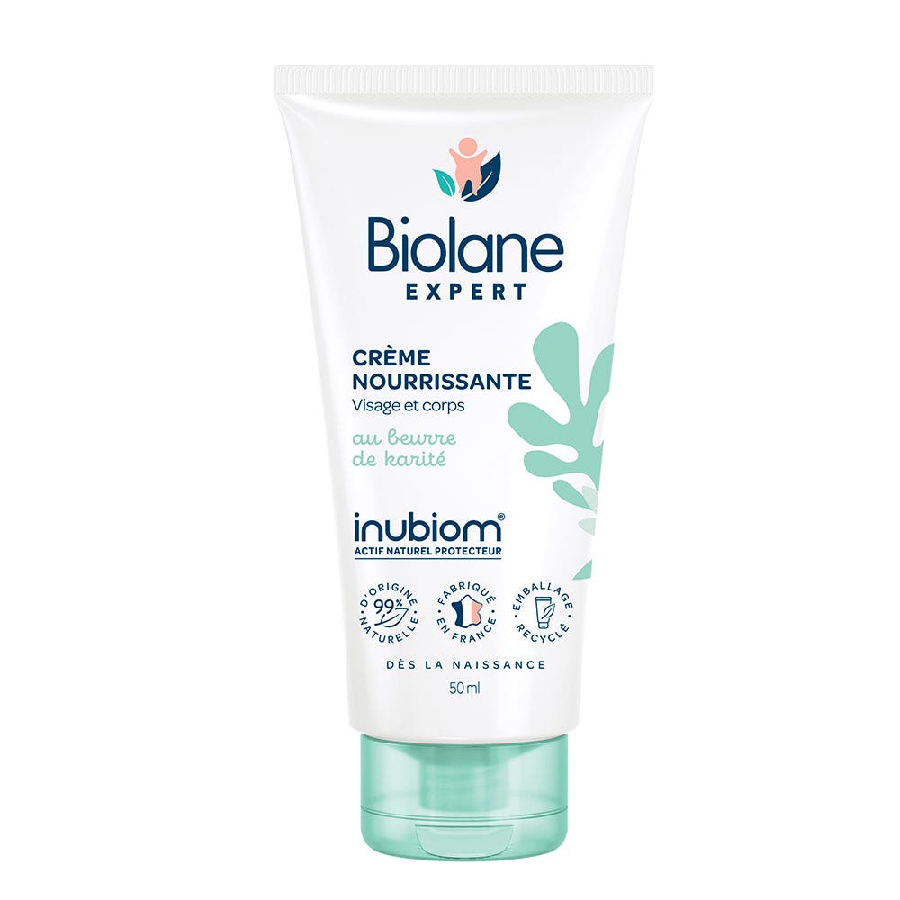 Biolane Expert Crème Nourrissante Bébé Visage & Corps 50ml