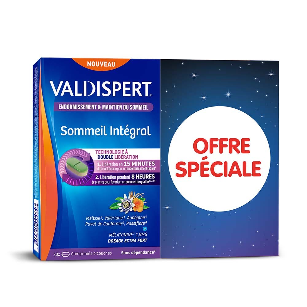 Valdispert Sommeil Intégral 2x30 Comprimés